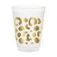 Gold Spot Cheetah Frosted Cups