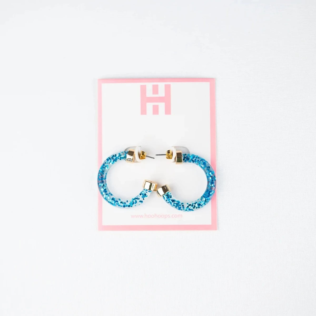 Hoo Hoops - Blue Glitter Mini