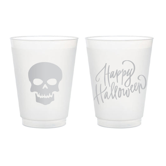 Happy Halloween Frosted Cups