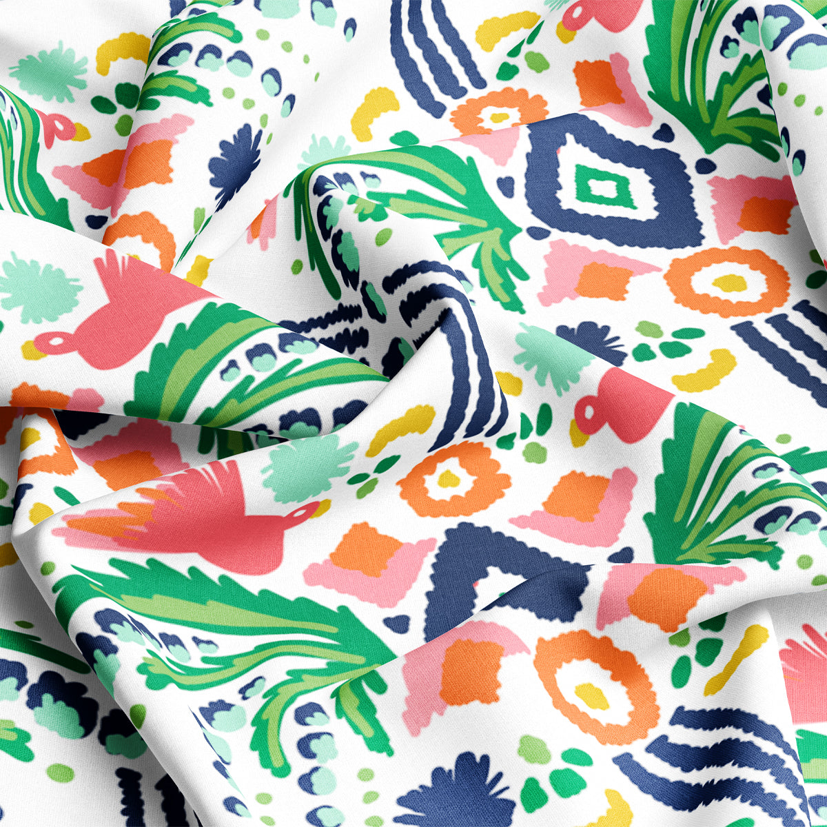 Fabric by the Yard - Jungle Ikat