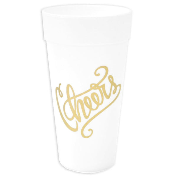Cheers Foam Cup Set – Emily McCarthy