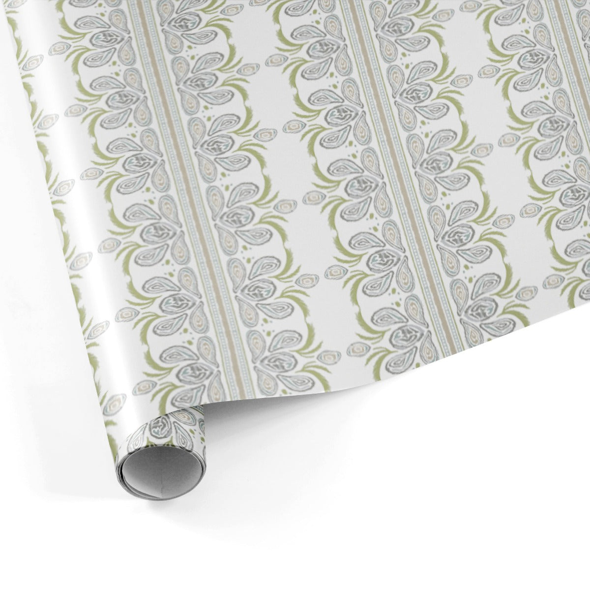Gift Wrap - Oyster Ikat