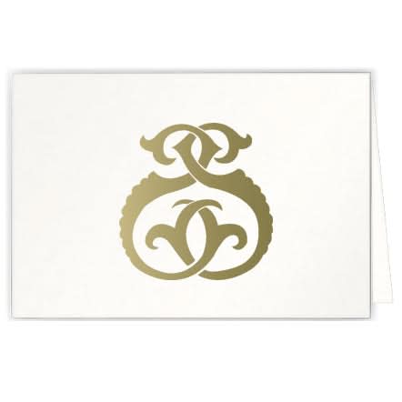 1-Letter Monogrammed Notecards