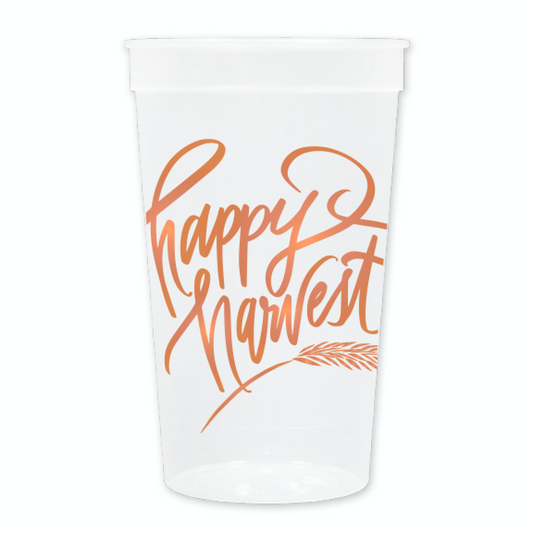 Happy Harvest Stadium Cups