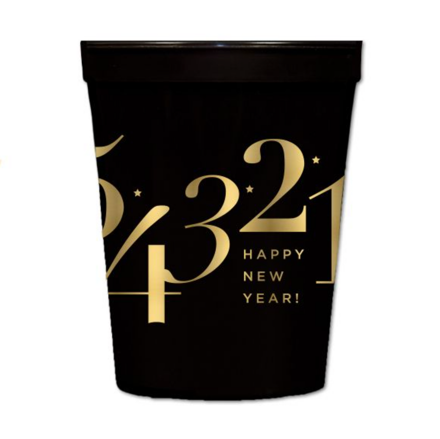 New Year's Eve Countdown Stadium Cups