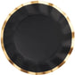 Wavy Salad Plate - Black