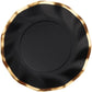 Wavy Dinner Plate - Black