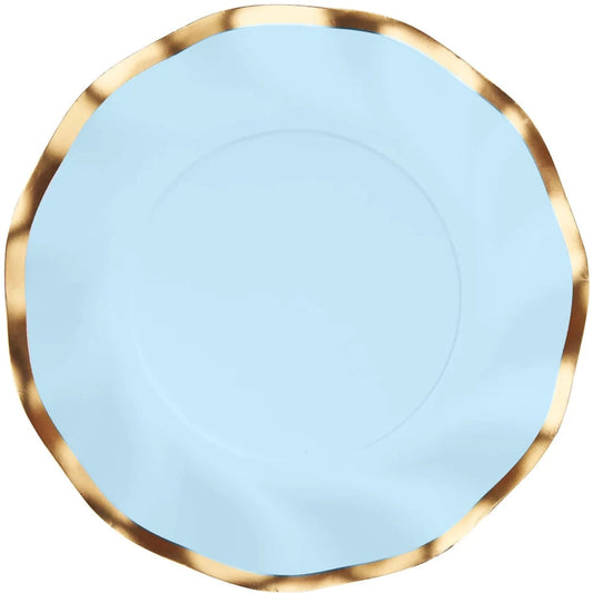 Wavy Dinner Plate - Everyday Sky Blue