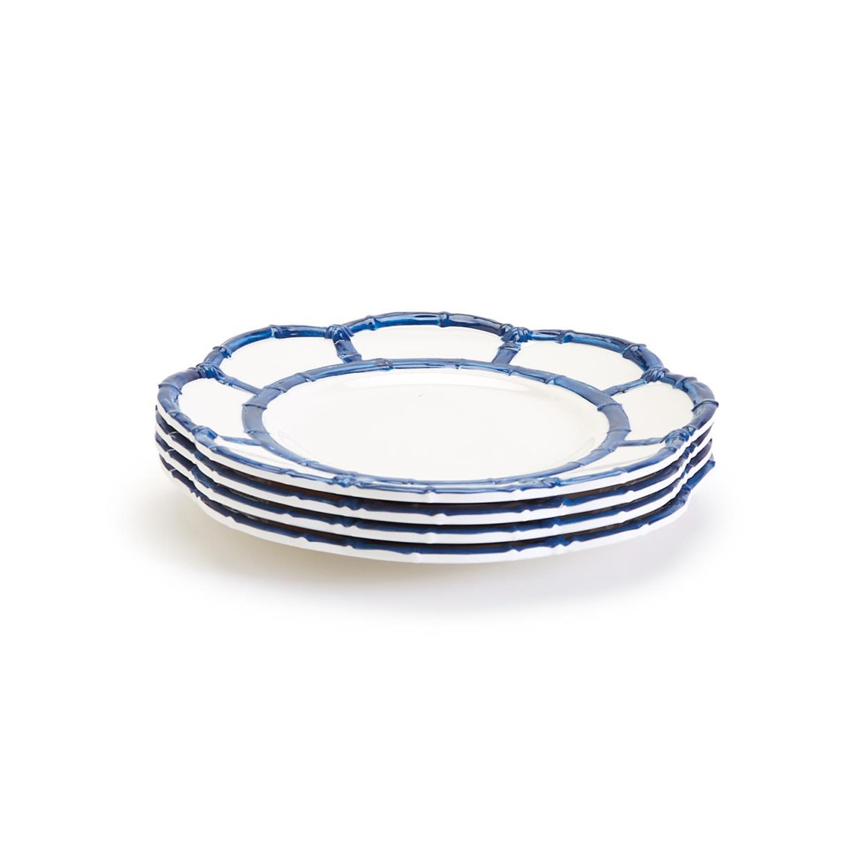 Blue Bamboo Touch Salad/Accent Plate