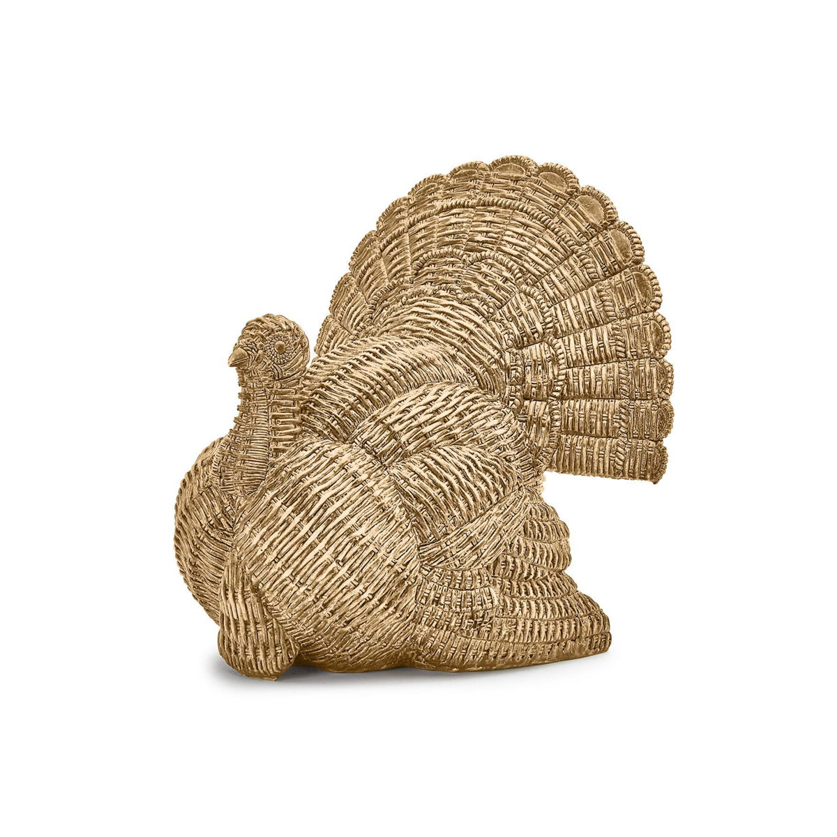 Basketweave Turkey Decor