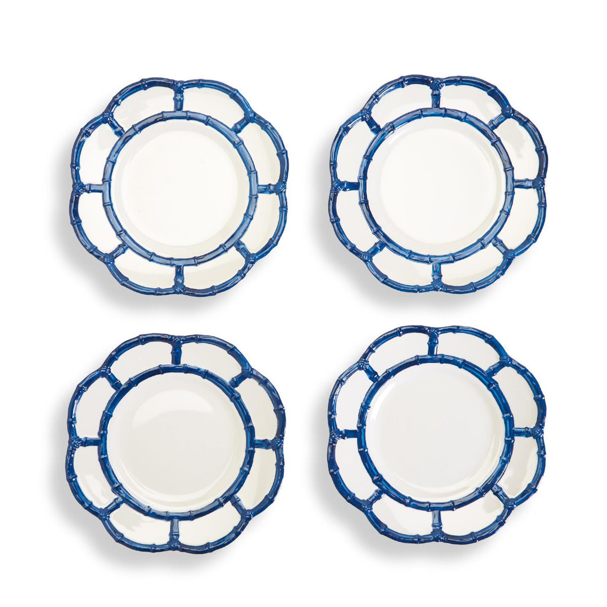 Blue Bamboo Touch Salad/Accent Plate