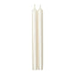Straight Taper 10" Candles White Pearlrscent