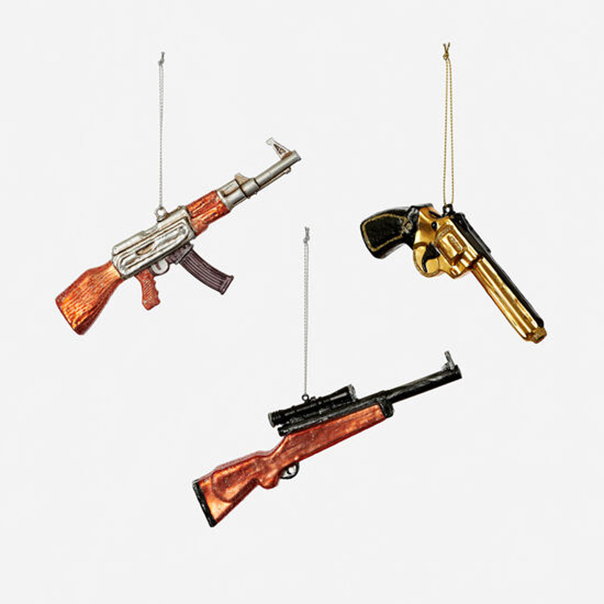 Gun Ornaments
