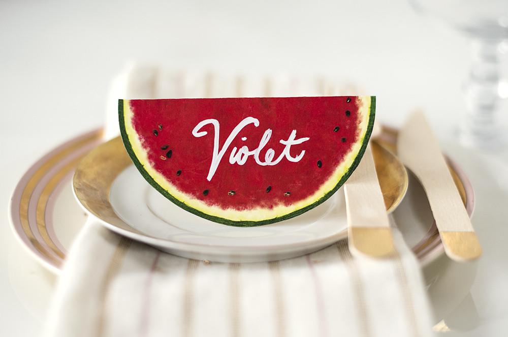 Watermelon Place Cards