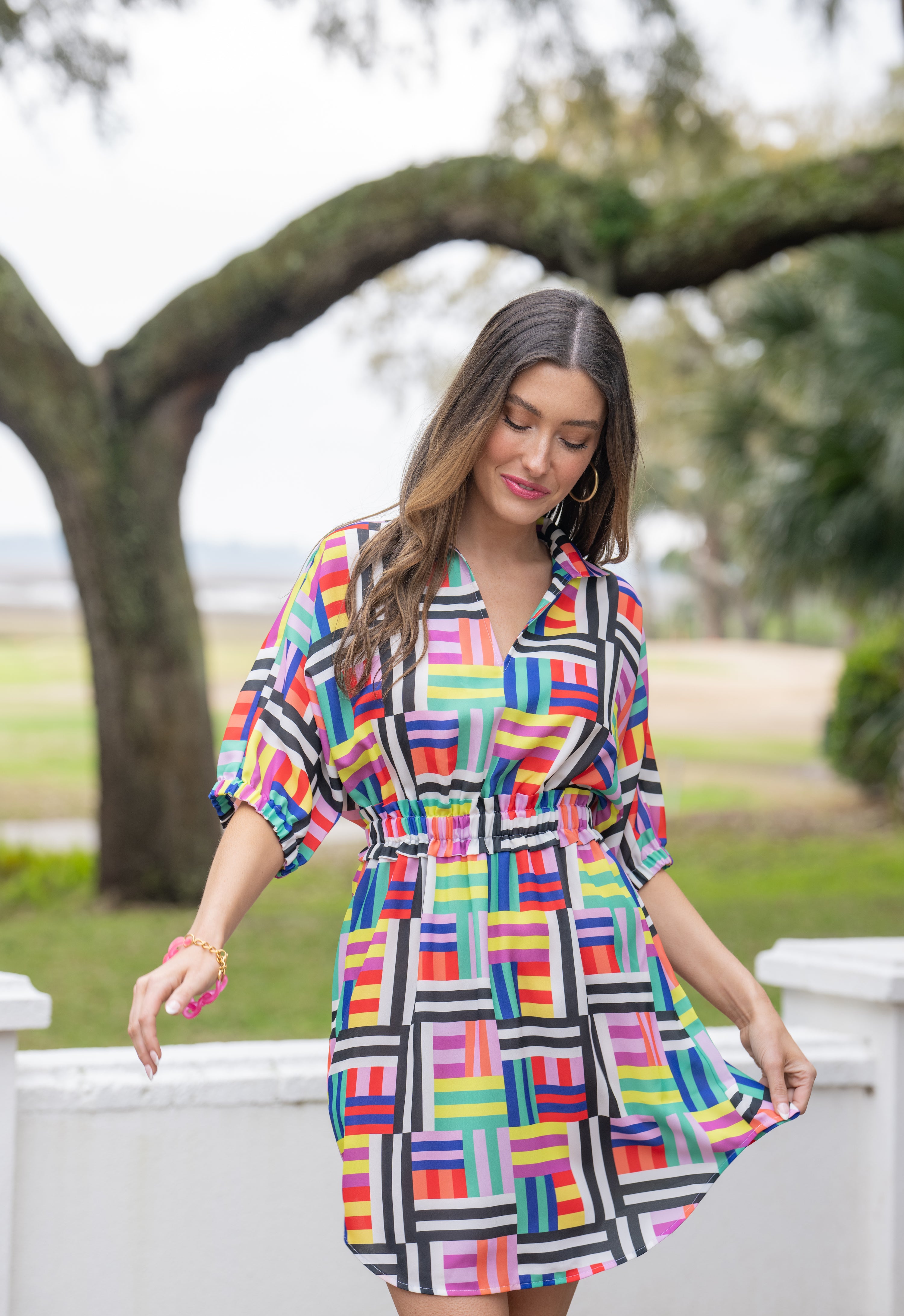 Palmer Dress - Madras