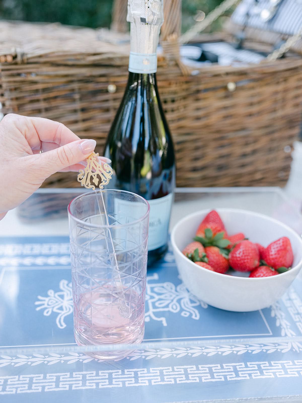 1-Letter Acrylic Drink Stirs