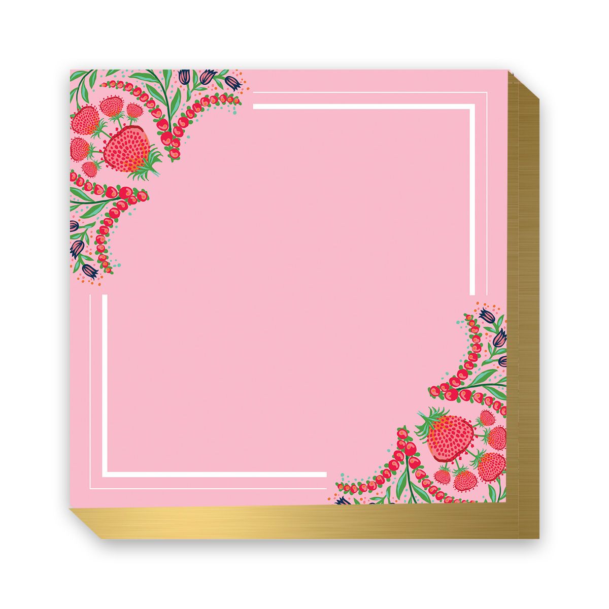 Luxe Notepad - Lounging Floral